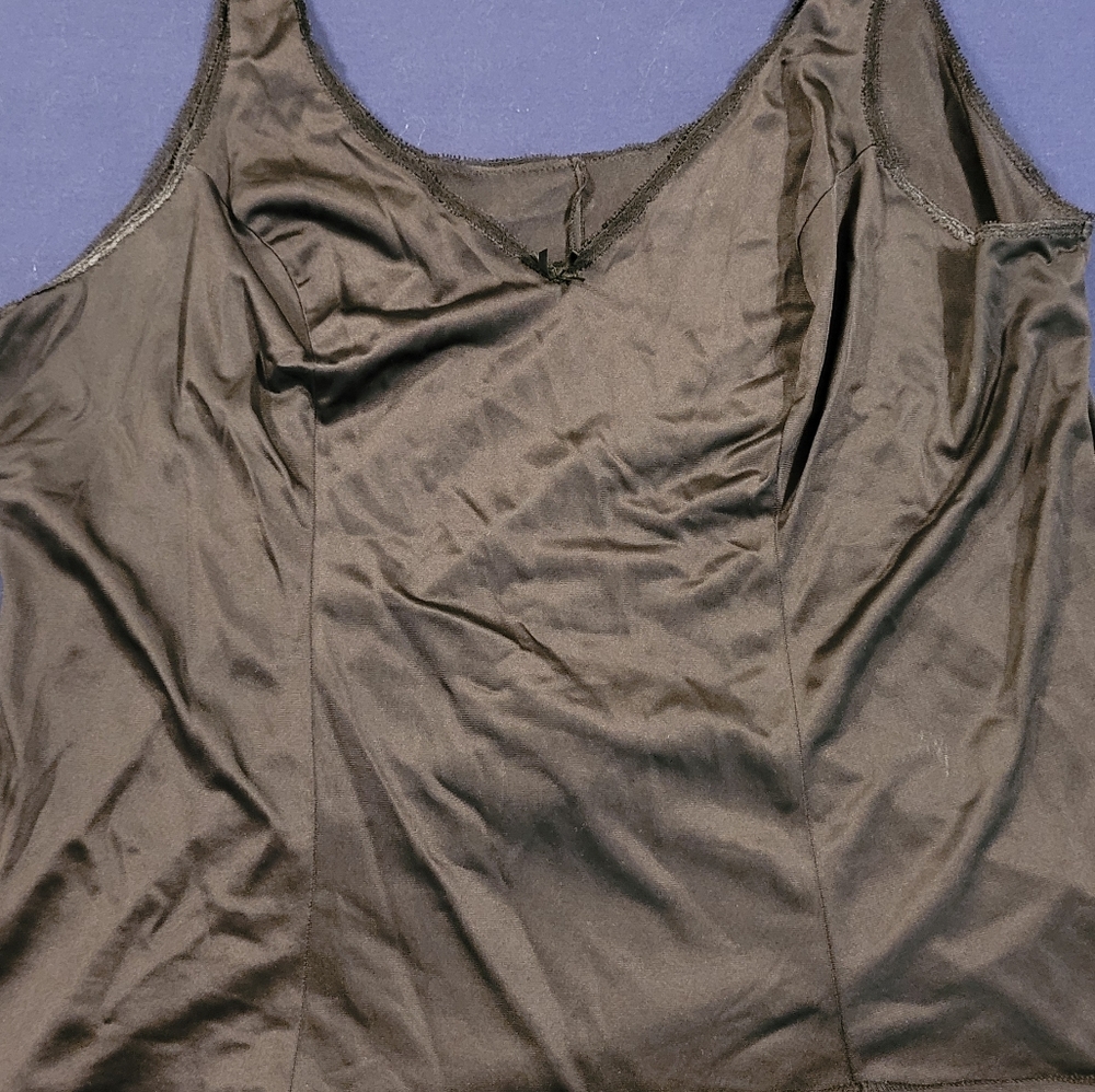 Plus Size Black Camisole